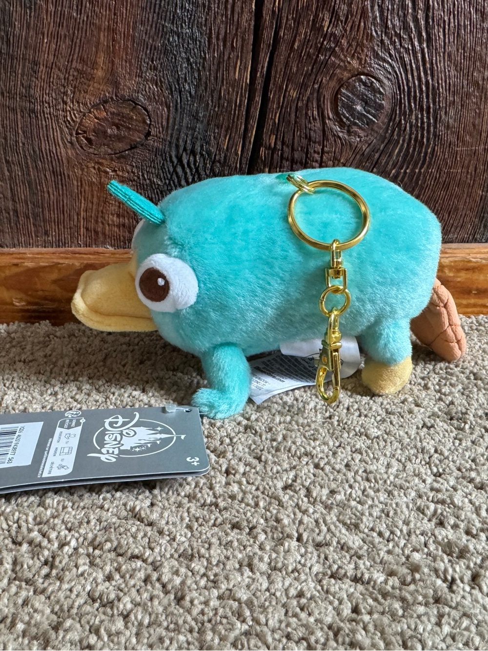 NWT Perry the Platypus Plush Bag Charm - Picture 2 of 3